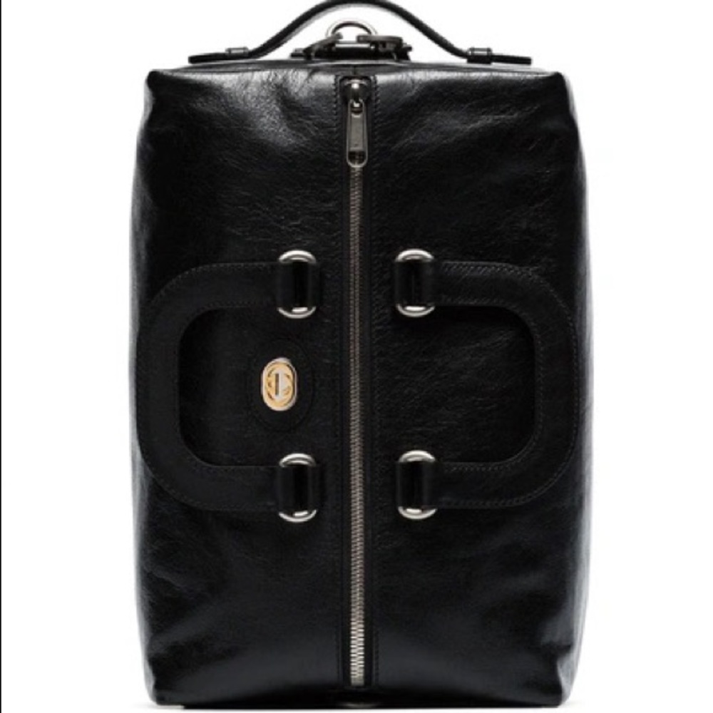 GUCCI Black Morpheus Leather Travel/Backpack Bag - Picture 4 of 7